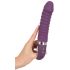 SMILE Soft - oplaadbare verwarmde vibrator (paars)