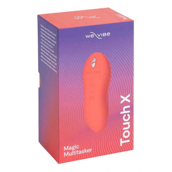 We-Vibe Touch X - Oplaadbare, waterdichte vibrator (koraal)