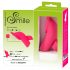 SMILE Licking - luchtstoot-tong finger vibrator (roze)