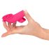 SMILE Licking - luchtstoot-tong finger vibrator (roze)