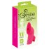 SMILE Licking - luchtstoot-tong finger vibrator (roze)