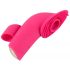 SMILE Licking - luchtstoot-tong finger vibrator (roze)