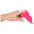 SMILE Licking - luchtstoot-tong finger vibrator (roze)