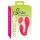 SMILE Slipliefde - oplaadbare 2in1 radio vibrator (roze)