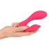 SMILE Slipliefde - oplaadbare 2in1 radio vibrator (roze)