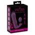 Javida RC - 2-in-1 clitorisvibrator met afstandsbediening (paars)