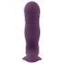 Javida RC - 2-in-1 clitorisvibrator met afstandsbediening (paars)