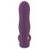 Javida RC - 2-in-1 clitorisvibrator met afstandsbediening (paars)