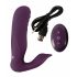 Javida RC - 2-in-1 clitorisvibrator met afstandsbediening (paars)