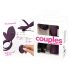 Couples Choice - oplaadbare, draadloze paarse penisring