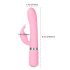 Pillow Talk Lively - Accu G-spot vibrator met clitorisstimulator (roze)