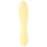 Cuties Mini 3 - oplaadbare, waterdichte knuppel vibrator (geel)