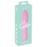 Cuties Mini 3 - oplaadbare, waterdichte ribbel vibrator (roze)