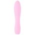 Cuties Mini 3 - oplaadbare, waterdichte ribbel vibrator (roze)