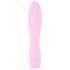 Cuties Mini 3 - oplaadbare, waterdichte ribbel vibrator (roze)