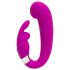 Happyrabbit Mini G - Oplaadbare G-spot vibrator met clit stimulator (paars)