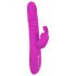 SMILE Rabbit - Oplaadbare draaiende vibrator met clitoriskar (roze)