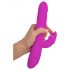 SMILE Rabbit - Oplaadbare draaiende vibrator met clitoriskar (roze)