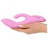 SMILE Nodding - Oplaadbare vibrator met klitorisstimulator (roze)