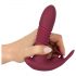 Javida RC - draadloze 3-functie clitoris vibratie (rood)