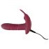 Javida RC - draadloze 3-functie clitoris vibratie (rood)