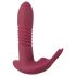 Javida RC - draadloze 3-functie clitoris vibratie (rood)