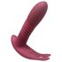 Javida RC - draadloze 3-functie clitoris vibratie (rood)