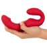 You2Toys Straploze - draadloze rode draagbare vibrator