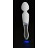 Liaison Wand - Siliconen-Glas LED Vibrator (Transparant)