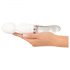 Liaison Wand - Siliconen-Glas LED Vibrator (Transparant)