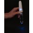 Liaison Straight - oplaadbare LED vibrator (transparant-wit)