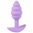 Cuties Mini Buttplug - siliconen anaalplug - paars (2,8 cm)