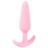 Cuties Mini Butt Plug - siliconen anale plug - roze (2,1 cm)