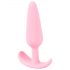 Cuties Mini Butt Plug - siliconen anale plug - roze (2,1 cm)