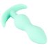 Cuties Mini Buttplug - siliconen anaalplug - mint (2,3 cm)