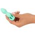 Cuties Mini Buttplug - siliconen anaalplug - mint (2,3 cm)