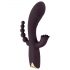 Javida - 3in1 parel tong vibrator (paars)