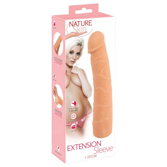 Nature Skin - Verlengende verdikkende penishuls (24cm)