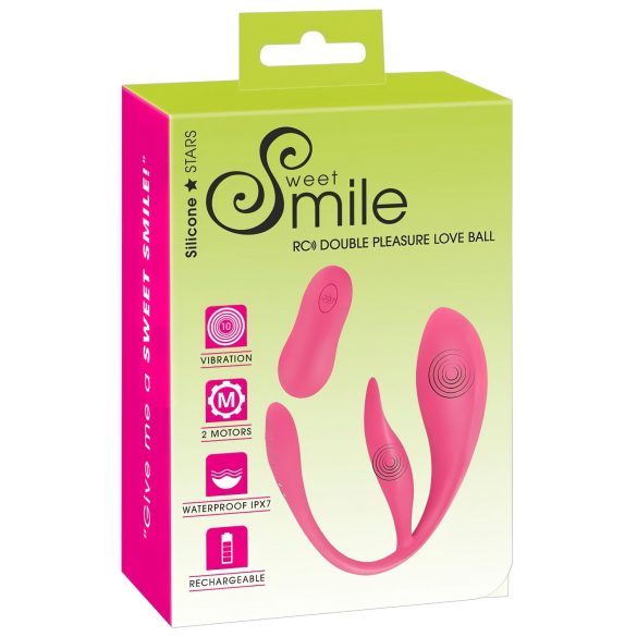 SMILE - draadloos vibrerend eitje (roze)