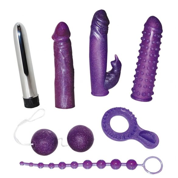 You2Toys - Glanzend 7-delig vibrator set!