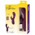 SMILE - oplaadbare vibrator met 3 motoren en clitorisarm (paars)