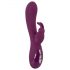 SMILE - oplaadbare vibrator met 3 motoren en clitorisarm (paars)