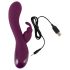 SMILE - oplaadbare vibrator met 3 motoren en clitorisarm (paars)