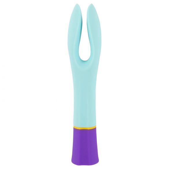 You2Toys Bontje - oplaadbare, waterdichte vibrator met twee motoren (kleurrijk)