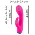 You2Toys - Oplaadbare, waterdichte clitorisstimulator (roze)