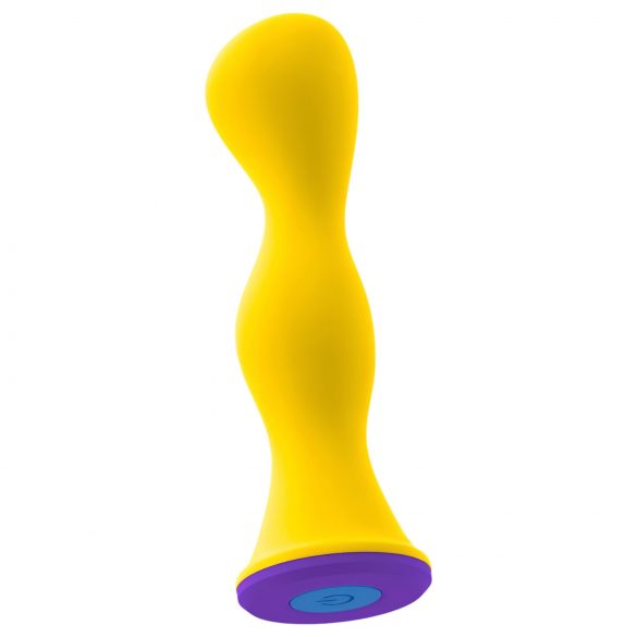 You2Toys oplaadbare, waterdichte anaal vibrator (geel)