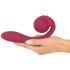 You2Toys Rosenrot - oplaadbare, waterdichte G-spot vibrator (rood)