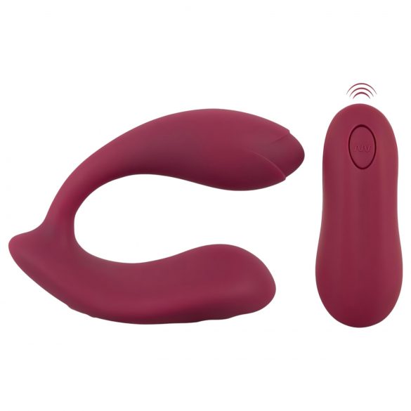 You2Toys Rosenrot - draadloze oplaadbare vibrator (rood)