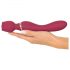 You2Toys Rosenrot oplaadbare rozen vibrator (rood)