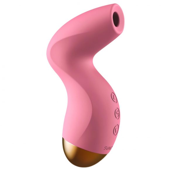 Svakom Pulse Pure - oplaadbare luchtdruk vibrator (roze)